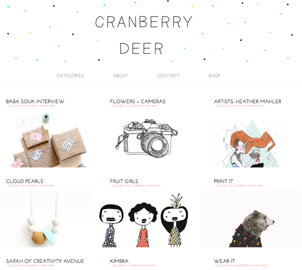 cranberry-deer