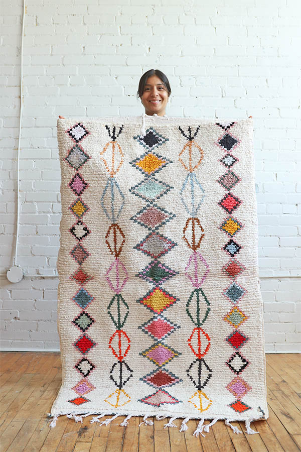 tapis Marocains coloré en coton, Baba Souk, Montreal