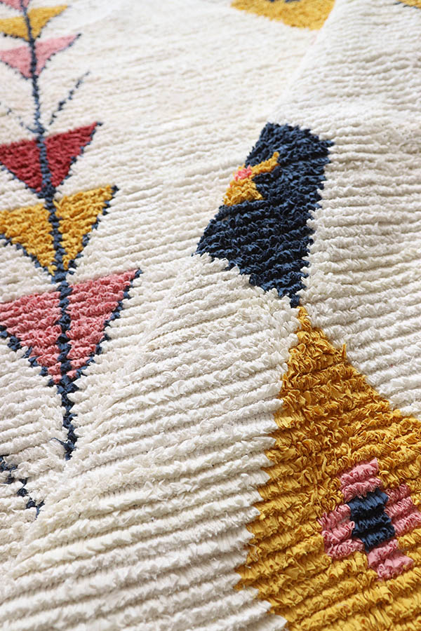 Moroccan rugs, 8x10, cotton carpets, Baba Souk