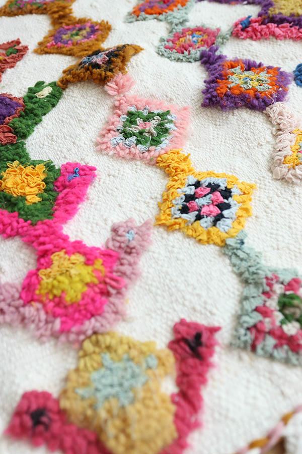 Small Moroccan rugs, colorful, cute, Baba Souk