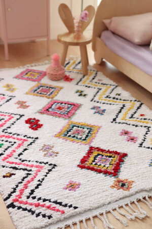 cute Moroccan rugs, colorful, kids bedroom, baba souk