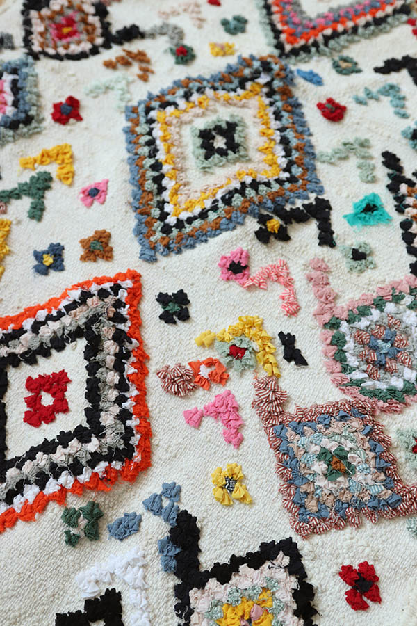 Moroccan rugs, small, colorful, Baba Souk
