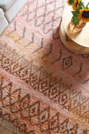 Pink Moroccan rugs Baba Souk
