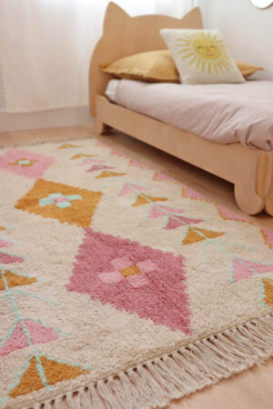 Washable Moroccan style Rug Babasouk