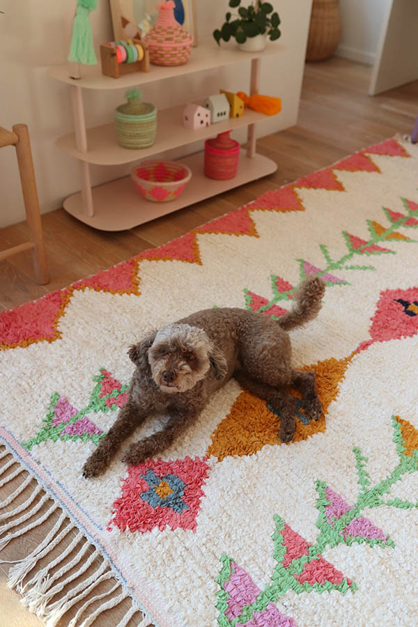 girl rugs, pink rugs, baba Souk