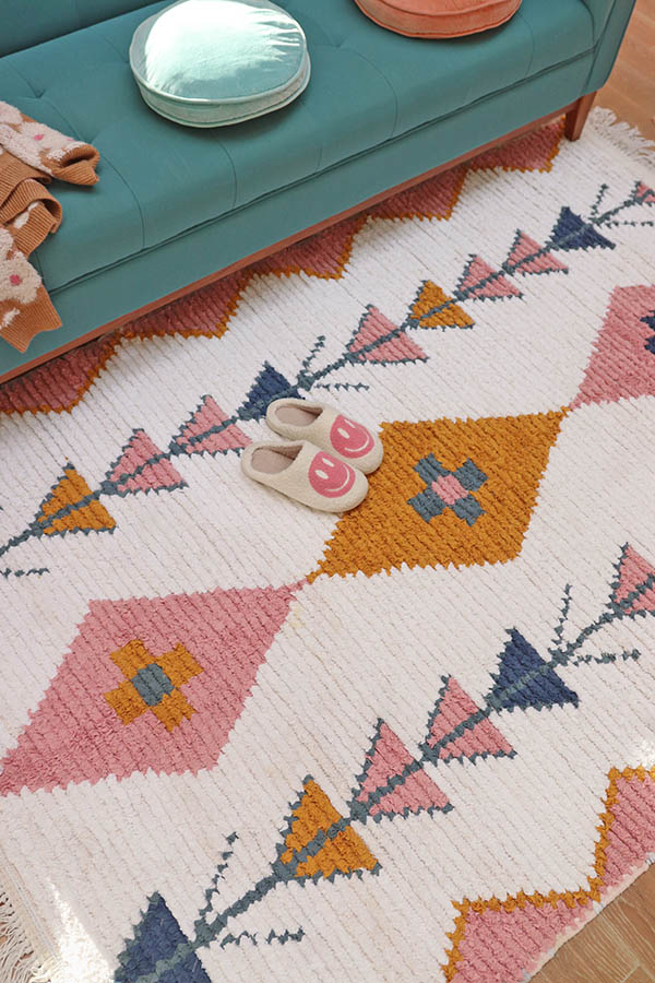 cute Moroccan rugs online, girls rug, Baba Souk