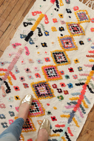 cute Moroccan rugs, colorful, cotton carpets